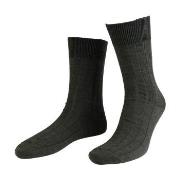 Amanda Christensen Strømper 3P Grade Wide Rib Ankle Socks Gråmelerad S...