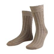Amanda Christensen Strømper Grade Wide Rib Ankle Socks Brun Str 47/50
