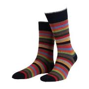 Amanda Christensen Strømper 3P True Block Stripe Ankle Sock Rød/Svart ...