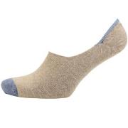 Amanda Christensen Strømper True Contrast Invisible Sock Lysbrun  Str ...