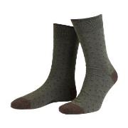 Amanda Christensen Strømper 3P True Dot Ankle Sock Oliven Str 43/46