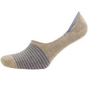 Amanda Christensen Strømper 3P True Stripe Invisible Sock Lysbrun  Str...