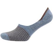 Amanda Christensen Strømper 3P True Stripe Invisible Sock Blå/Brun Str...