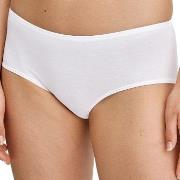 Calida Truser Essential Cotton Hipster Panty Hvit bomull Large Dame