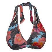 Esprit Peony Beach 2 Padded Halterneck Bikini Brun mønstret D 38 Dame