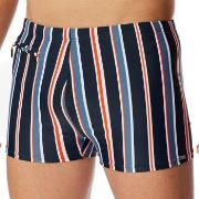 Schiesser Badebukser Aqua Classic Swim Shorts Blå/Rød XX-Large Herre