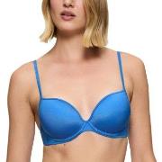 Triumph Midnight Swim Push-Up Bikini Top Blå B 40 Dame