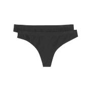 Marc O Polo Elastic String Truser 2P Svart Large Dame