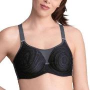 Anita BH Active Underwire Sports Bra Svart/Grå F 85 Dame