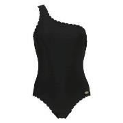 Damella Alyssa Wavy Swimsuit Svart 44 Dame