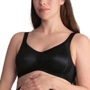 Anita BH Basic Maternity Bra Svart E 80 Dame