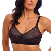 Wacoal BH Back Appeal Wire Free Bra Svart polyamid E 85 Dame