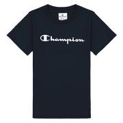 Champion American Classics Legacy Girls T-Shirt Marine bomull X-Large ...