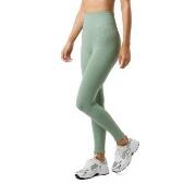 Björn Borg Studio Seamless Ribbed Tights Lysegrønn polyamid Small Dame