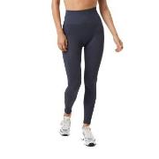 Björn Borg Studio Seamless Ribbed Tights Marine polyamid Small Dame