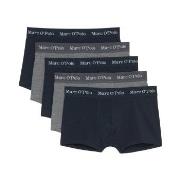 Marc O Polo Boxer Trunk 5P Marine/Grå bomull Small Herre