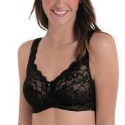 Rosa Faia BH Bobette Comfort bra Svart nylon E 105 Dame