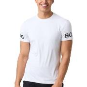 Björn Borg Performance Tee Hvit polyester Large Herre