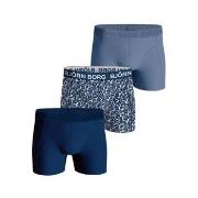 Björn Borg 3P Cotton Stretch Boxer 1721 Blå bomull X-Large Herre