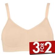 Damella BH Carla Soft Bra Hud polyester D 80 Dame