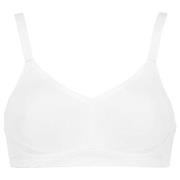 Damella BH Carla Soft Bra Hvit polyester D 70 Dame