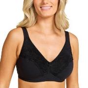 Damella BH Felice Soft Bra Svart bomull F 80 Dame
