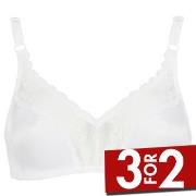 Damella BH Vera Soft Bra Hvit polyester C 70 Dame