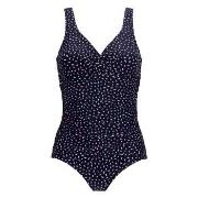 Damella Fiona Swimsuit Pattern Marine/Rød 48 Dame