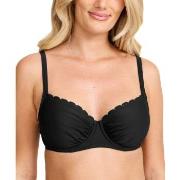 Damella Grace Wavy Bikini Bra Svart F/G 42 Dame