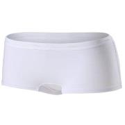 Pierre Robert Truser Cotton Boxer Hvit økologisk bomull Small Dame