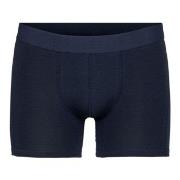 Pierre Robert For Men Cotton Boxer Mørkblå økologisk bomull Medium Her...
