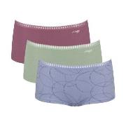 Sloggi Truser 3P GO Crush Hipster Shorts Multi-colour-2 bomull XX-Larg...