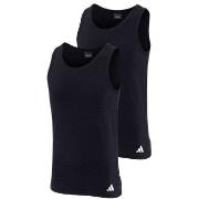adidas 2P Active Flex Cotton Tank Top Svart bomull Large Herre