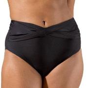 Trofe Solid C-Cut Twist Brief Svart 46 Dame