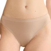 Sloggi Truser 2P GO Sense High Leg Briefs Beige modal Small Dame