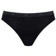 Sloggi Truser 3P 24 7 100 Tai Briefs Svart bomull 46 Dame