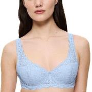 Triumph BH Amourette Wired Bra With Lace Lysblå B 95 Dame