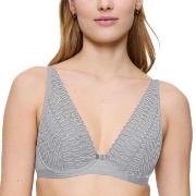 Triumph BH Aura Spotlight Plunge Bra Lysgrå D 85 Dame