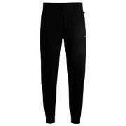 BOSS Waffle Pants With Cuff Svart X-Large Herre