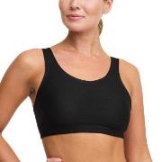Swegmark BH Core Sports Bra Moulded Cups Svart polyamid Large Dame