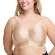 Swegmark BH Shine Soft Bra Moulded Cups Beige polyamid B 85 Dame