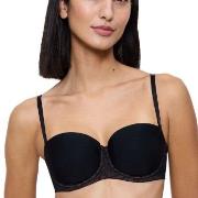 Triumph BH Signature Sheer Wired Balconette Bra Svart F 85 Dame