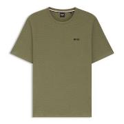 BOSS Waffle T Shirt Lysegrønn Large Herre