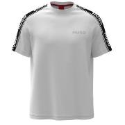 HUGO LIAM T-Shirt Hvit/Svart bomull Small Herre