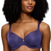Triumph BH BMU Illusion Curve Minimizer Bra Mørkelilla D 90 Dame