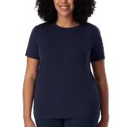 Schiesser Mix and Relax Modal Shirt Mørkblå modal 4XL Dame