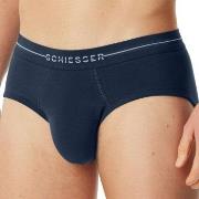 Schiesser 2P Cotton Flex Rio Briefs Marine bomull Small Herre