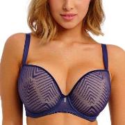 Freya BH Tailored Uw Moulded Plunge T-Shirt Bra Blå G 80 Dame
