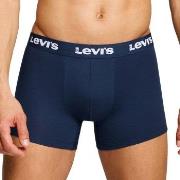 Levis 2P Repeat Logo Boxer Brief Marine bomull X-Large Herre