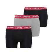 Levis 3P Repeat Logo Boxer Brief Multi Multi-colour-2 bomull Medium He...
